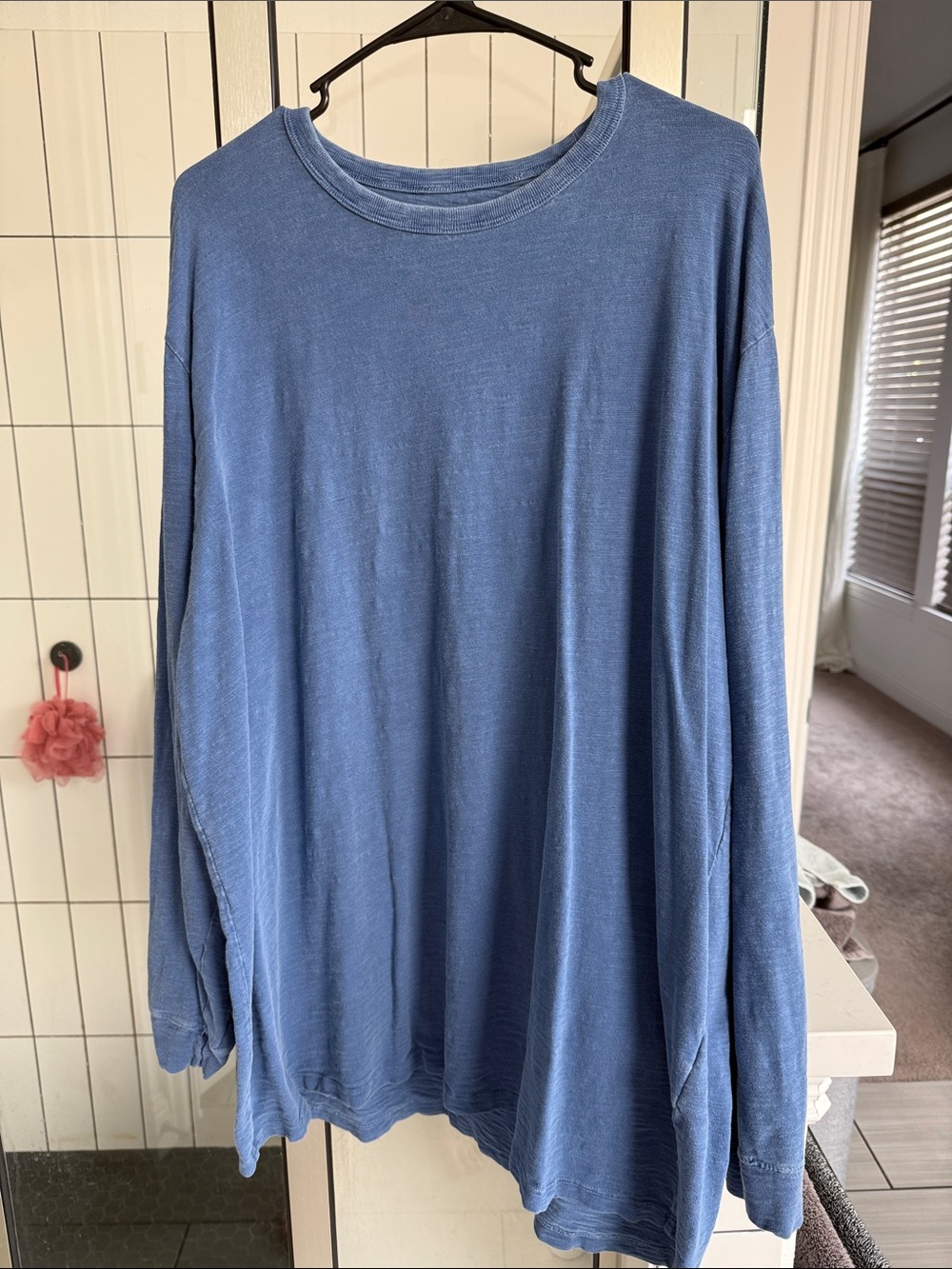 Vineyard Vines Men's Slate Blue Long-Sleeve Crewneck